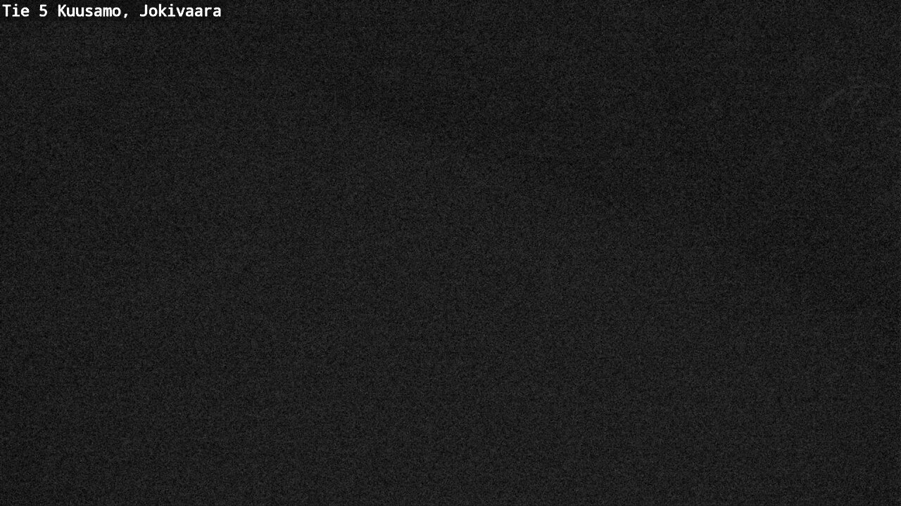 Weather Camera Image Väg 5 Kuusamo, Jokivaara, Kuusamo, Pohjois-Pohjanmaa