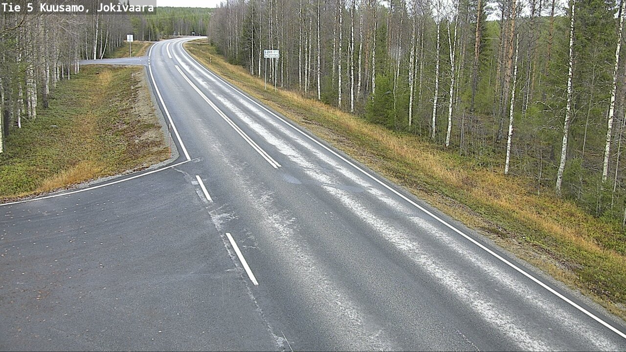 Kelikamerat Kuva Tie 5 Kuusamo, Jokivaara, Kuusamo, Pohjois-Pohjanmaa