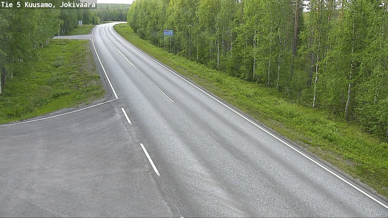 Kelikamerat Kuva Tie 5 Kuusamo, Jokivaara, Kuusamo, Pohjois-Pohjanmaa