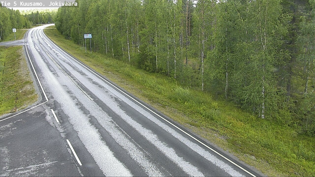 Kelikamerat Kuva Tie 5 Kuusamo, Jokivaara, Kuusamo, Pohjois-Pohjanmaa