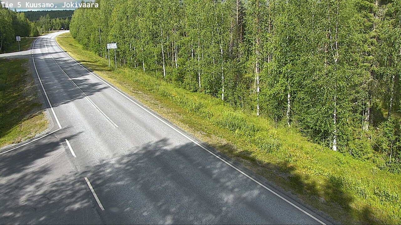 Kelikamerat Kuva Tie 5 Kuusamo, Jokivaara, Kuusamo, Pohjois-Pohjanmaa