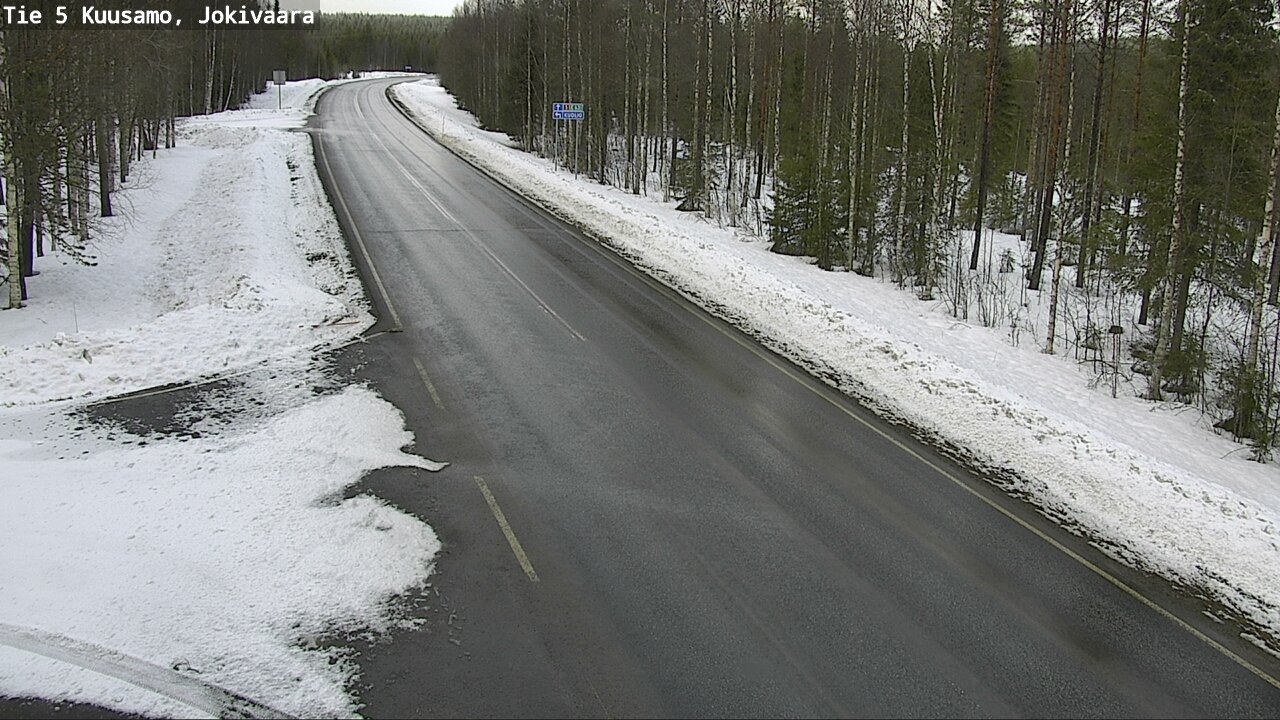 Kelikamerat Kuva Tie 5 Kuusamo, Jokivaara, Kuusamo, Pohjois-Pohjanmaa