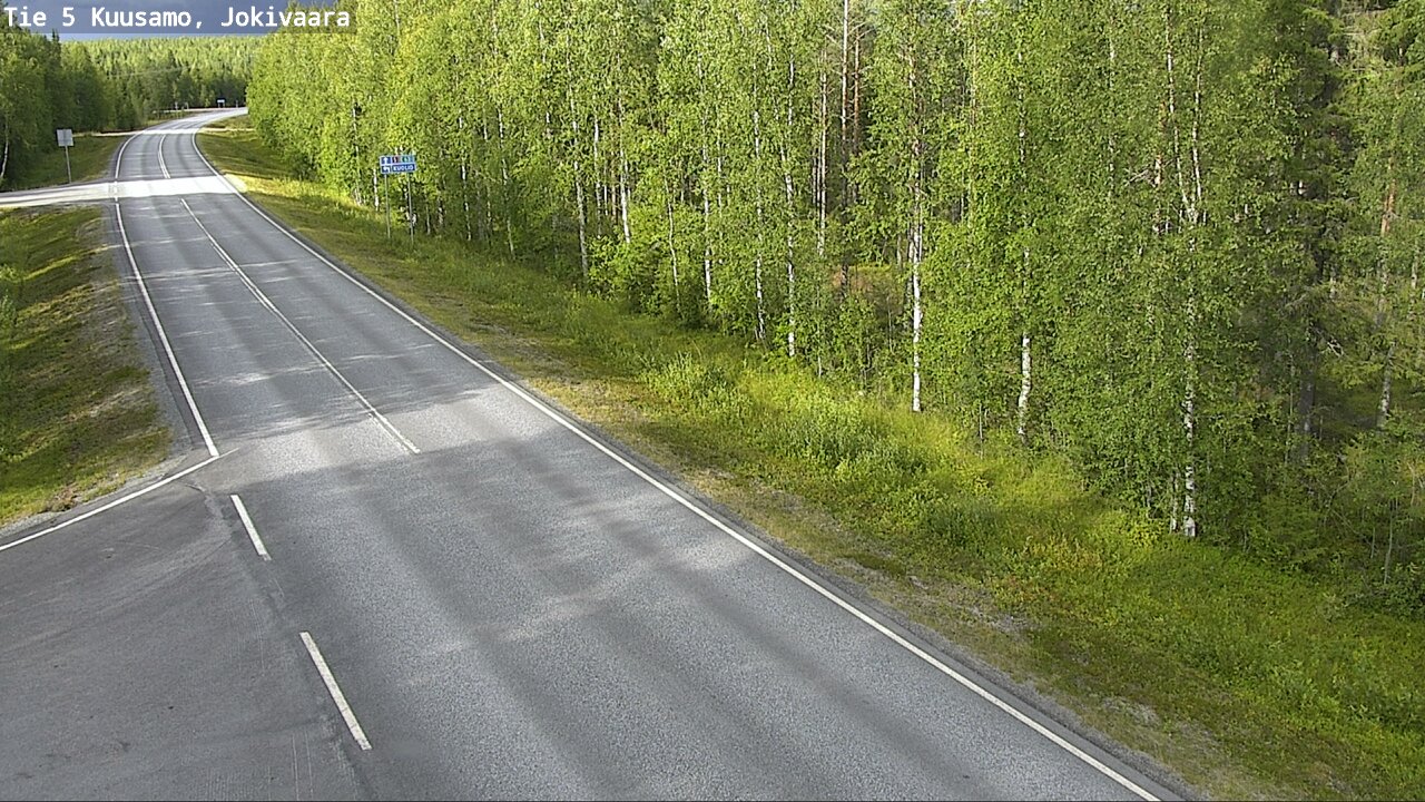 Kelikamerat Kuva Tie 5 Kuusamo, Jokivaara, Kuusamo, Pohjois-Pohjanmaa