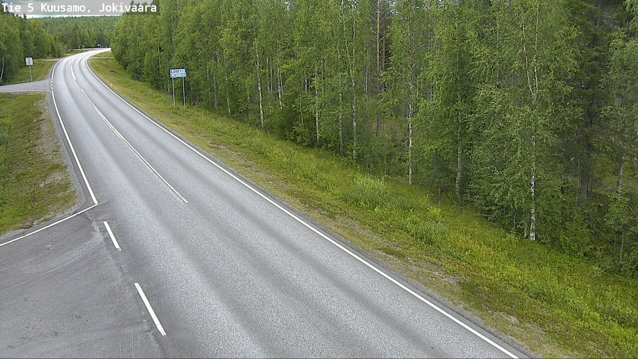 Kelikamerat Kuva Tie 5 Kuusamo, Jokivaara, Kuusamo, Pohjois-Pohjanmaa