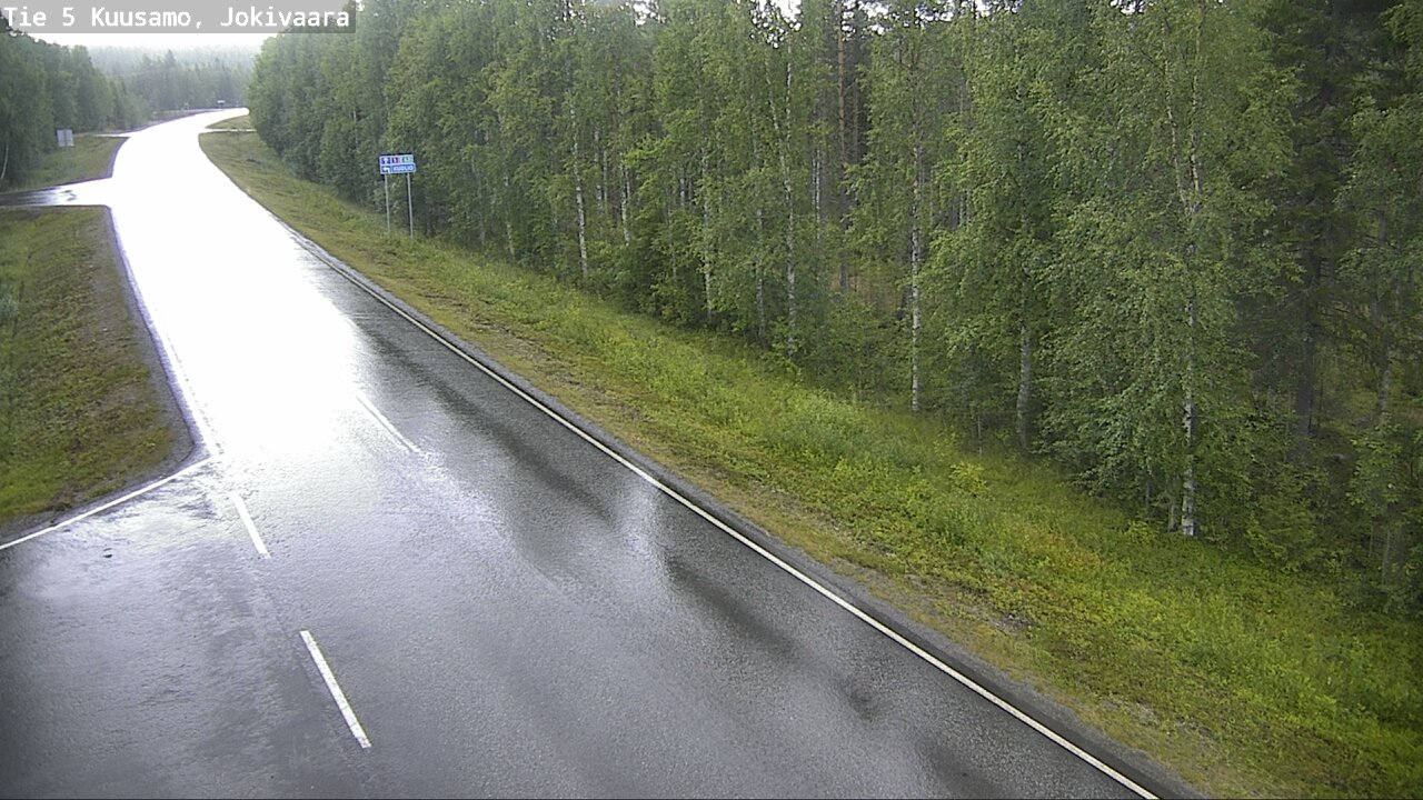 Kelikamerat Kuva Tie 5 Kuusamo, Jokivaara, Kuusamo, Pohjois-Pohjanmaa