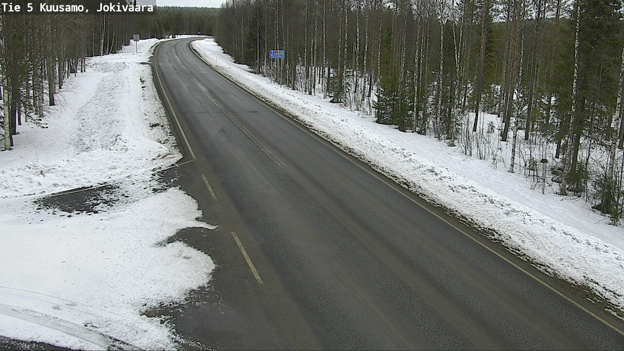 Kelikamerat Kuva Tie 5 Kuusamo, Jokivaara, Kuusamo, Pohjois-Pohjanmaa