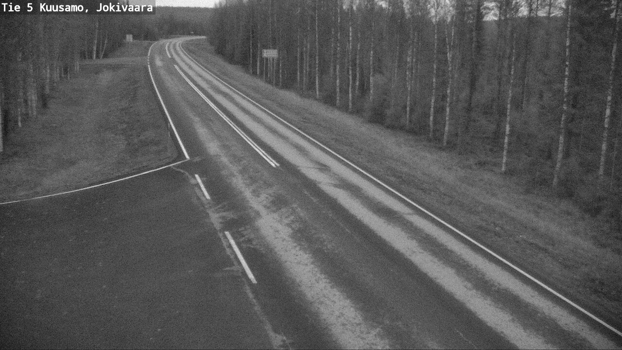 Kelikamerat Kuva Tie 5 Kuusamo, Jokivaara, Kuusamo, Pohjois-Pohjanmaa