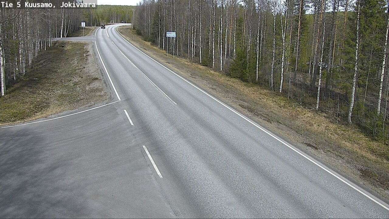 Kelikamerat Kuva Tie 5 Kuusamo, Jokivaara, Kuusamo, Pohjois-Pohjanmaa