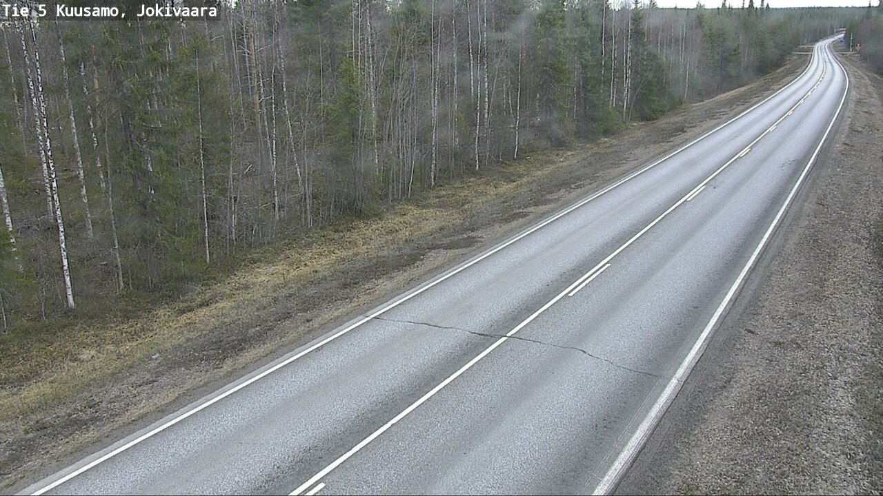 Kelikamerat Kuva Tie 5 Kuusamo, Jokivaara, Kuusamo, Pohjois-Pohjanmaa