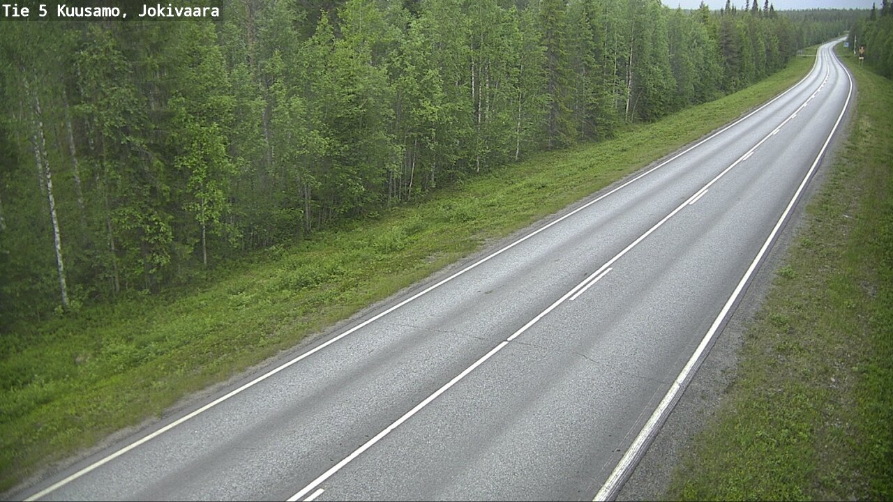 Kelikamerat Kuva Tie 5 Kuusamo, Jokivaara, Kuusamo, Pohjois-Pohjanmaa
