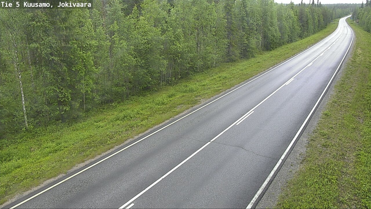 Kelikamerat Kuva Tie 5 Kuusamo, Jokivaara, Kuusamo, Pohjois-Pohjanmaa