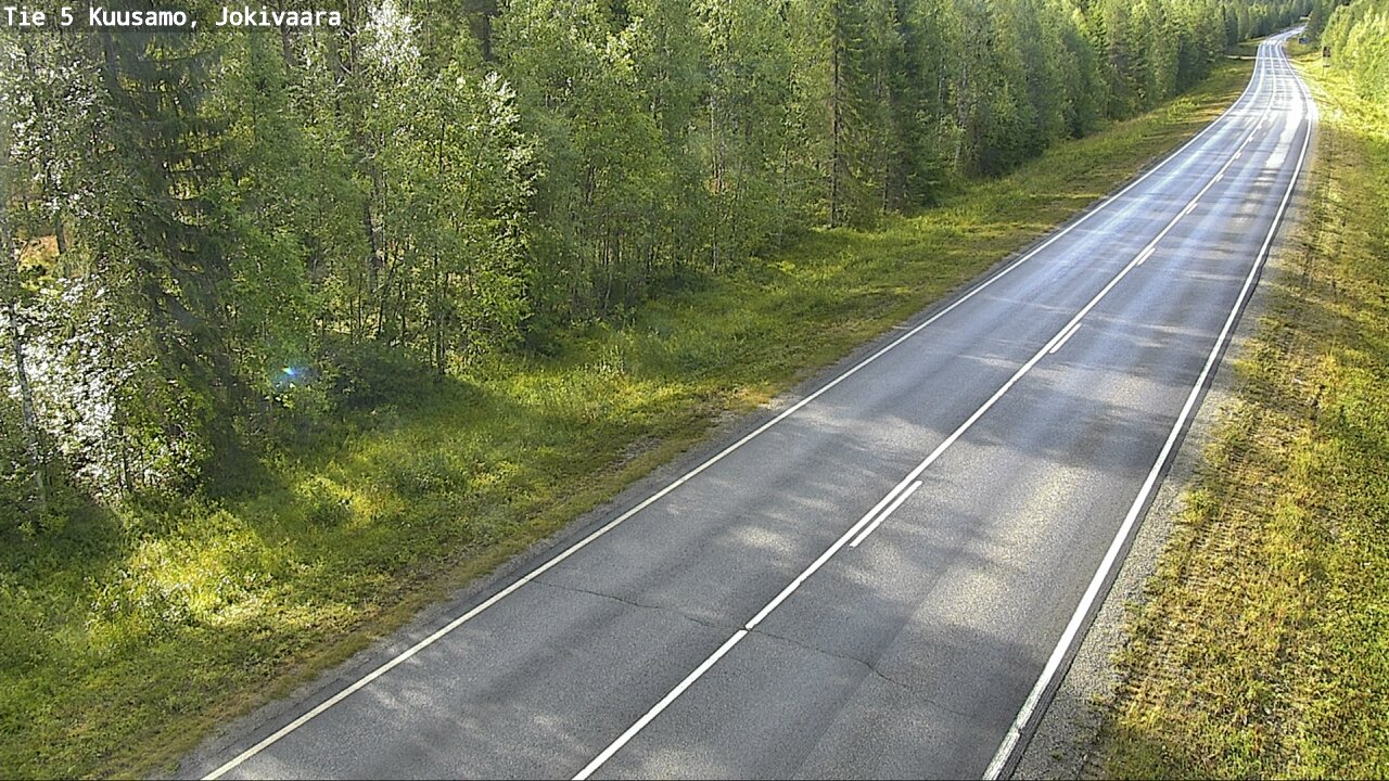Kelikamerat Kuva Tie 5 Kuusamo, Jokivaara, Kuusamo, Pohjois-Pohjanmaa