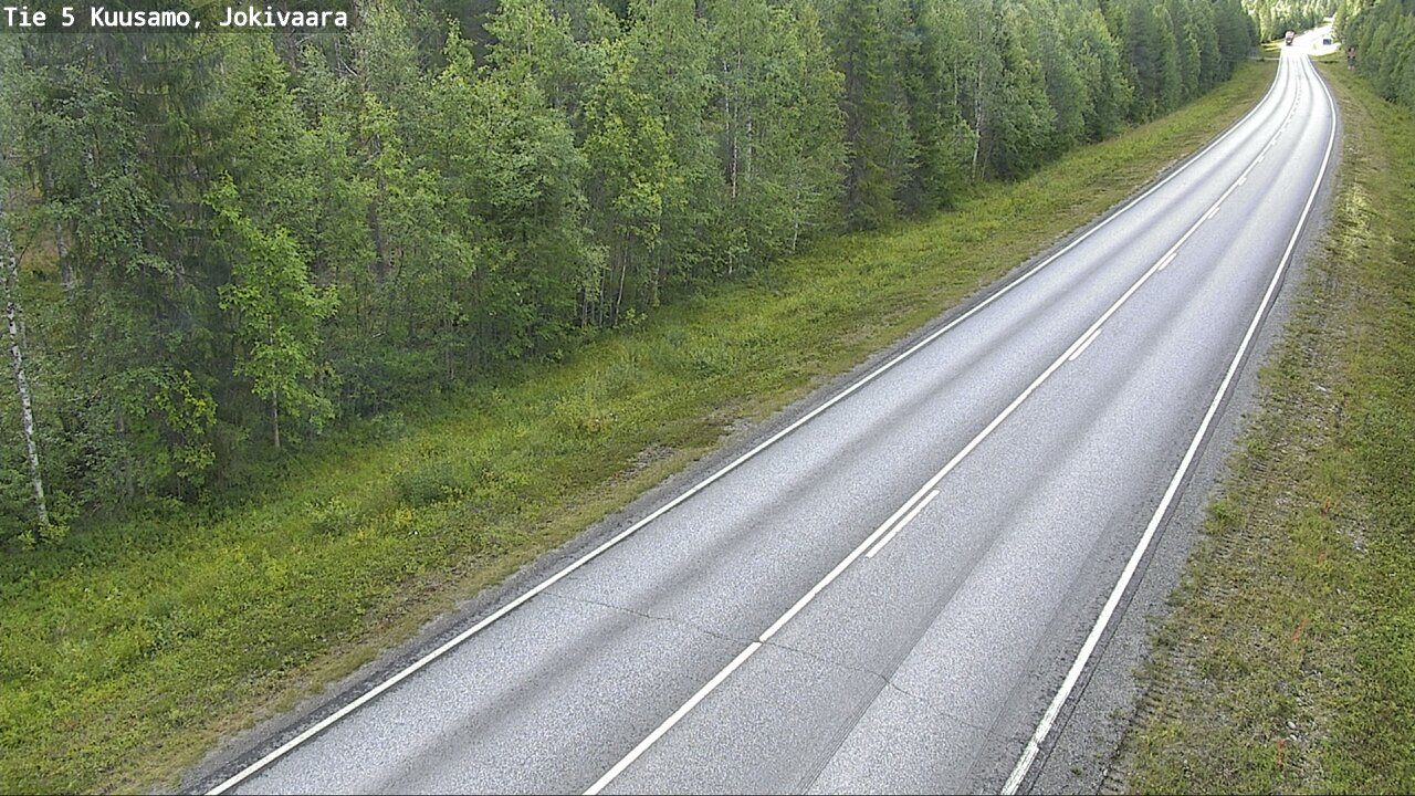 Kelikamerat Kuva Tie 5 Kuusamo, Jokivaara, Kuusamo, Pohjois-Pohjanmaa