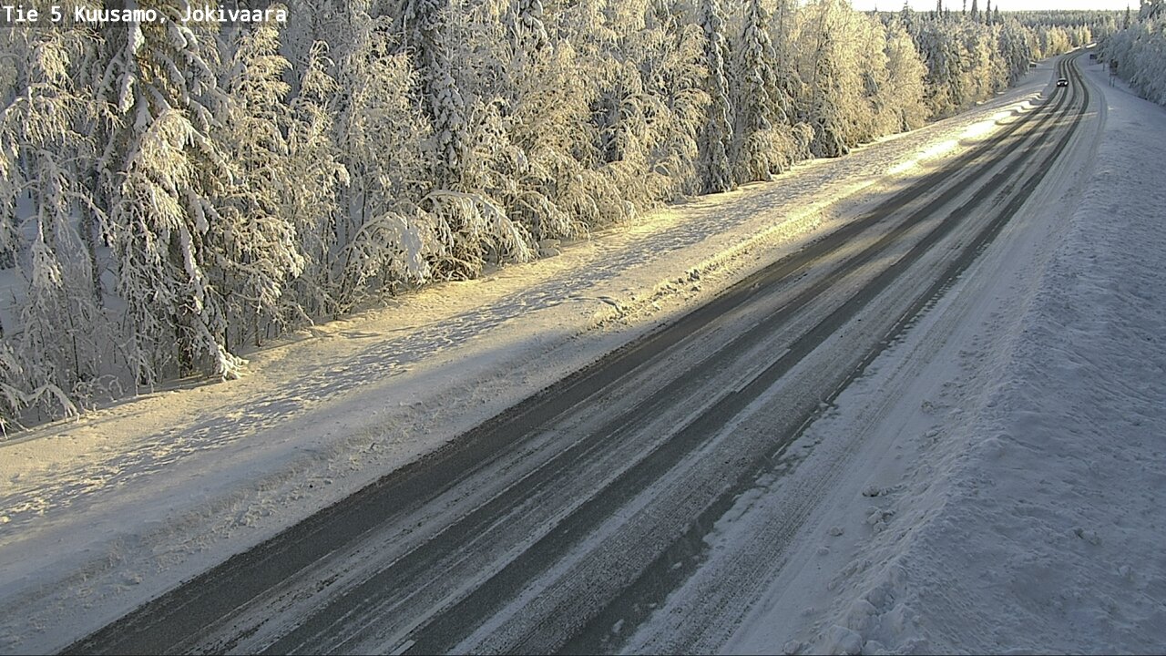 Kelikamerat Kuva Tie 5 Kuusamo, Jokivaara, Kuusamo, Pohjois-Pohjanmaa