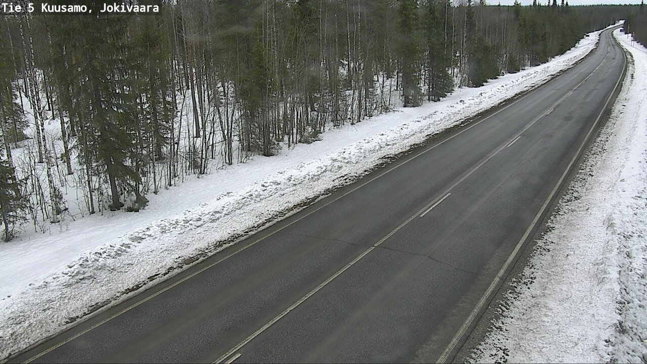 Kelikamerat Kuva Tie 5 Kuusamo, Jokivaara, Kuusamo, Pohjois-Pohjanmaa