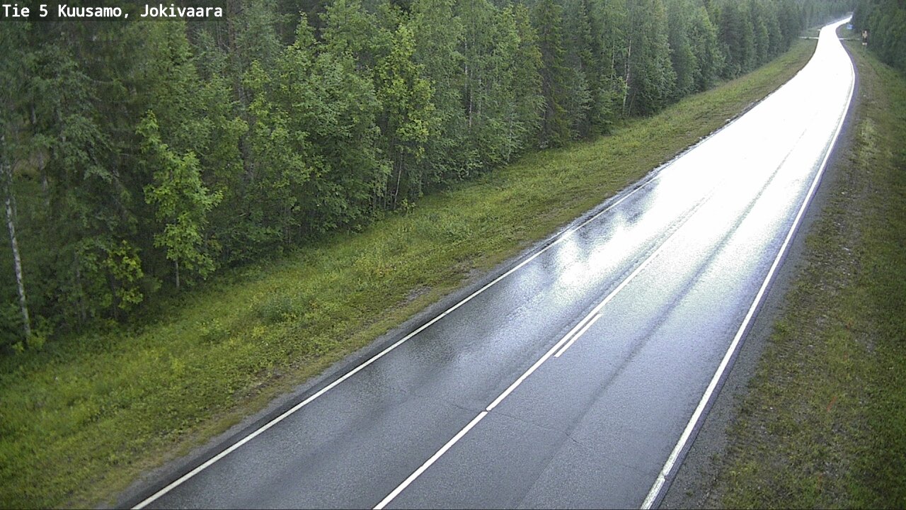 Kelikamerat Kuva Tie 5 Kuusamo, Jokivaara, Kuusamo, Pohjois-Pohjanmaa