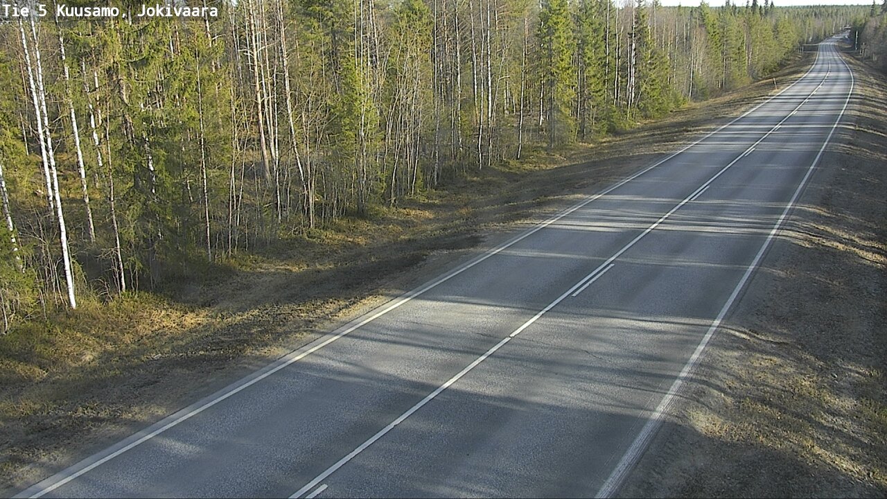 Kelikamerat Kuva Tie 5 Kuusamo, Jokivaara, Kuusamo, Pohjois-Pohjanmaa