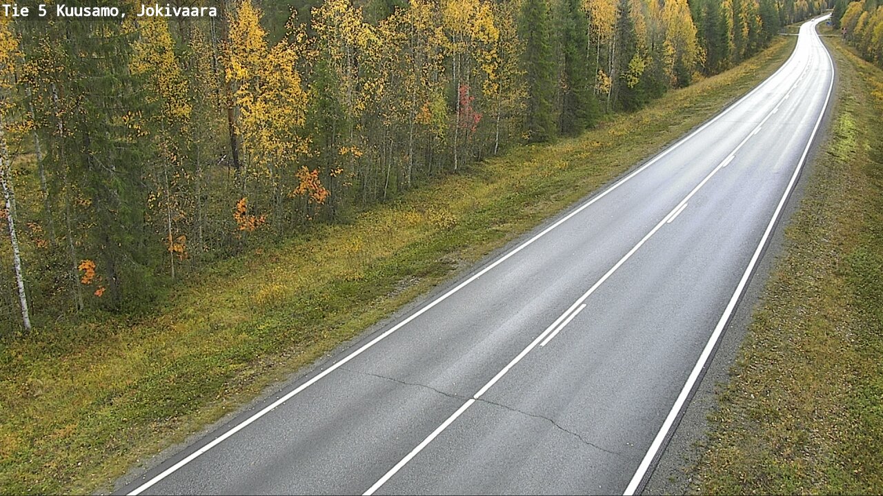 Kelikamerat Kuva Tie 5 Kuusamo, Jokivaara, Kuusamo, Pohjois-Pohjanmaa