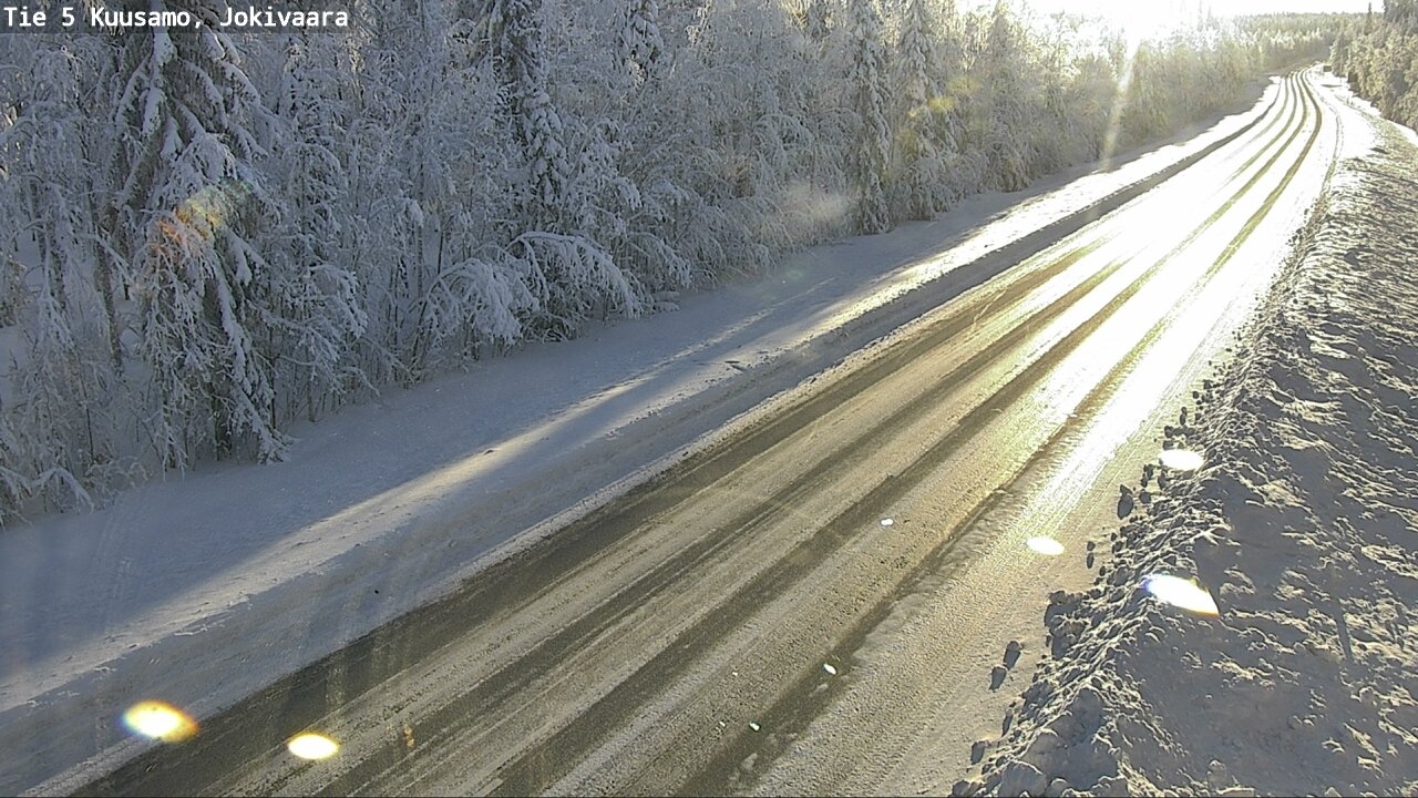 Kelikamerat Kuva Tie 5 Kuusamo, Jokivaara, Kuusamo, Pohjois-Pohjanmaa