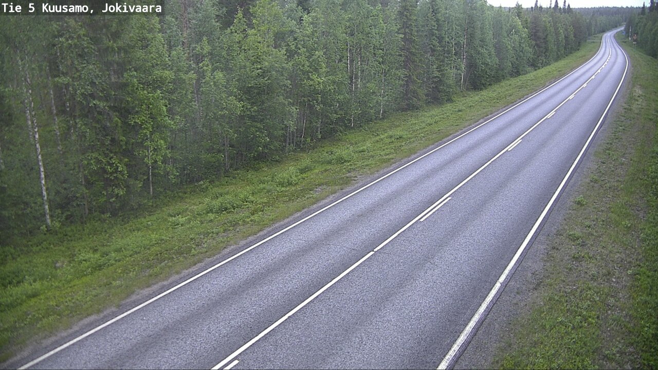 Kelikamerat Kuva Tie 5 Kuusamo, Jokivaara, Kuusamo, Pohjois-Pohjanmaa