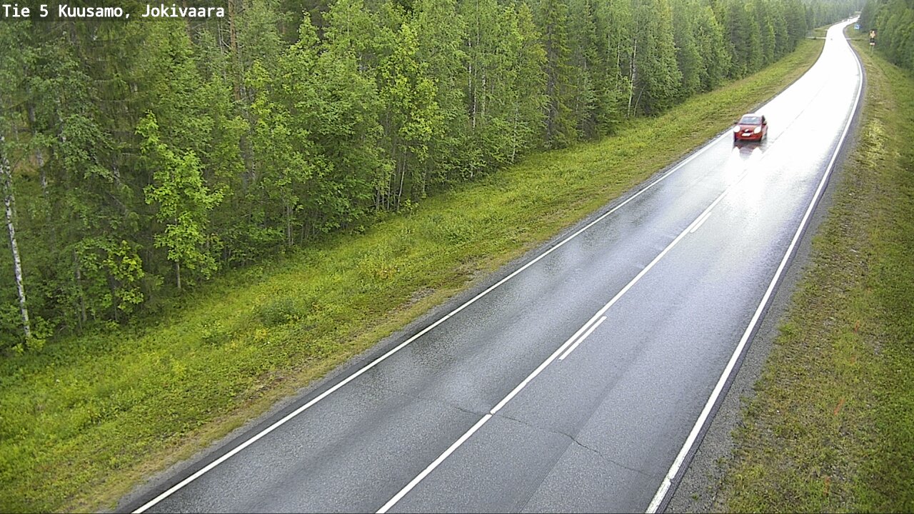 Kelikamerat Kuva Tie 5 Kuusamo, Jokivaara, Kuusamo, Pohjois-Pohjanmaa