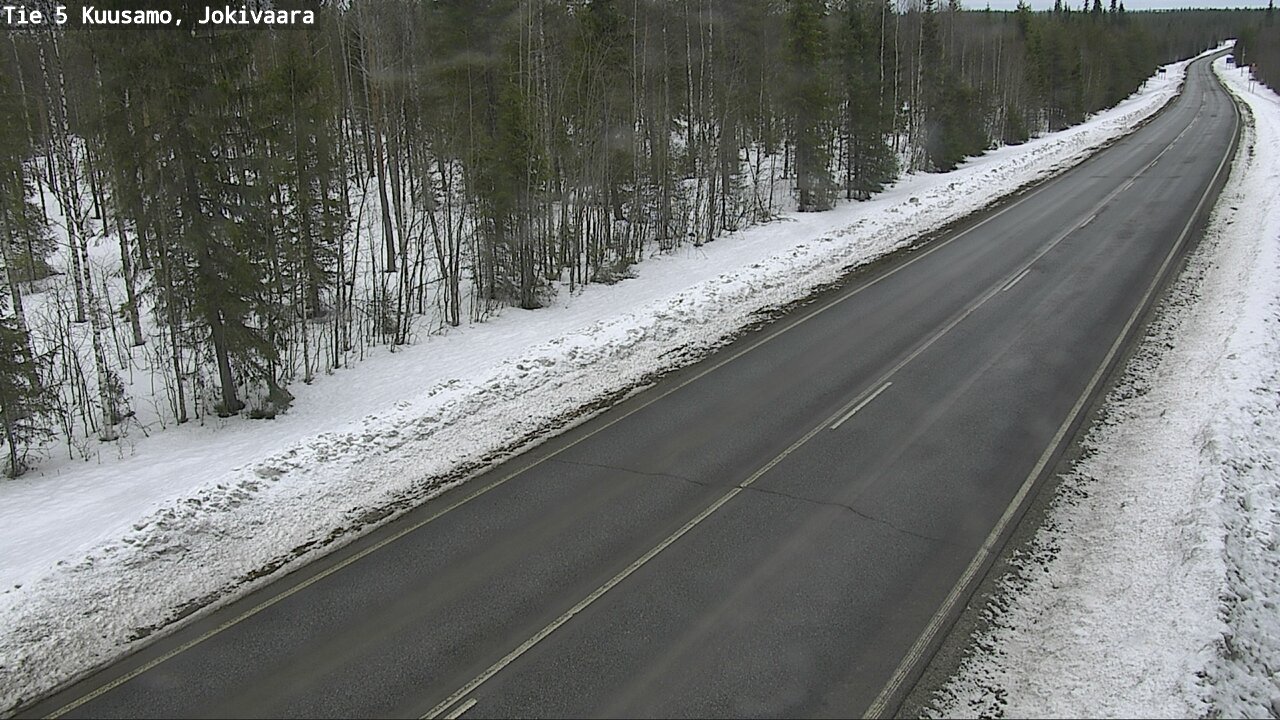 Kelikamerat Kuva Tie 5 Kuusamo, Jokivaara, Kuusamo, Pohjois-Pohjanmaa