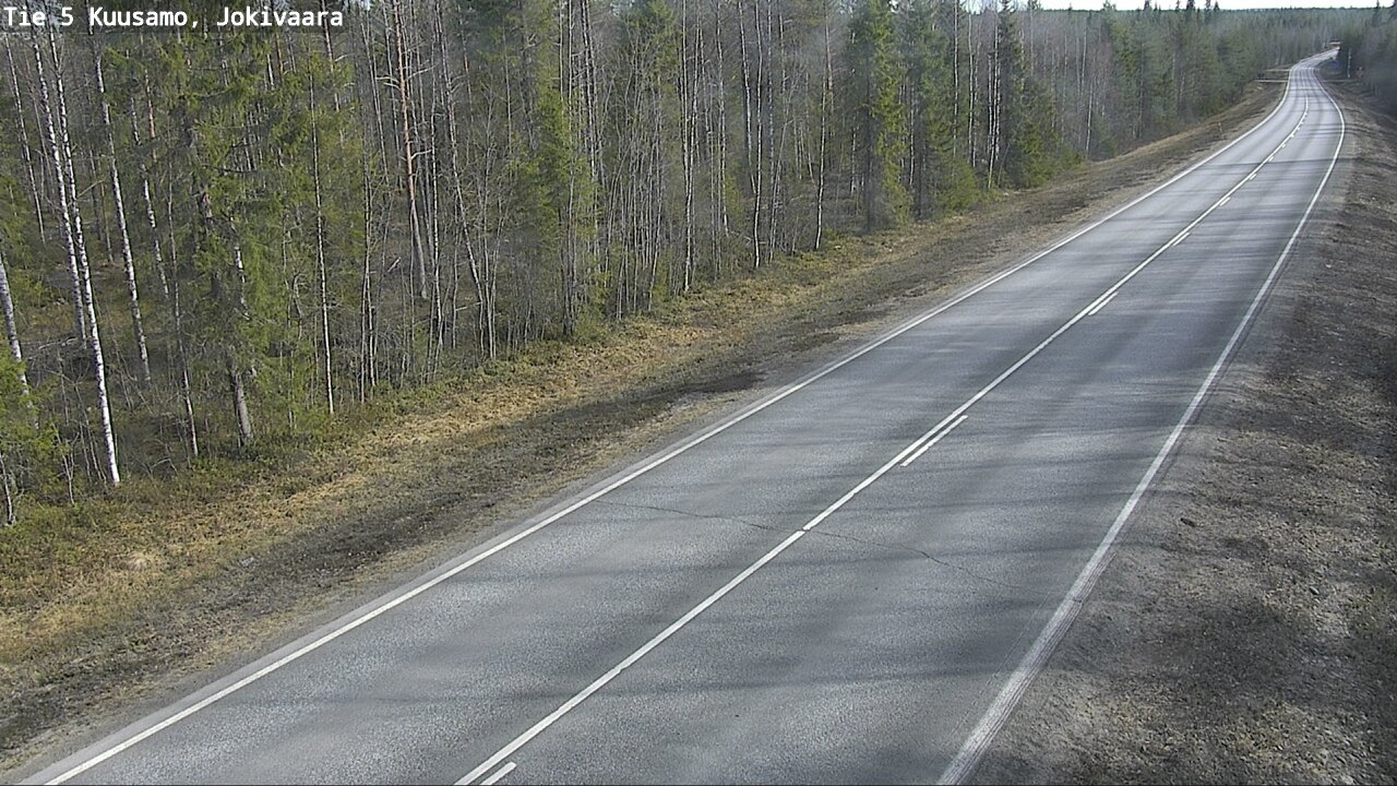 Kelikamerat Kuva Tie 5 Kuusamo, Jokivaara, Kuusamo, Pohjois-Pohjanmaa