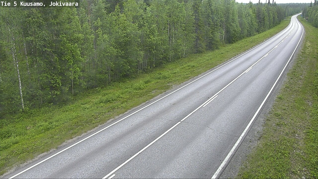 Kelikamerat Kuva Tie 5 Kuusamo, Jokivaara, Kuusamo, Pohjois-Pohjanmaa