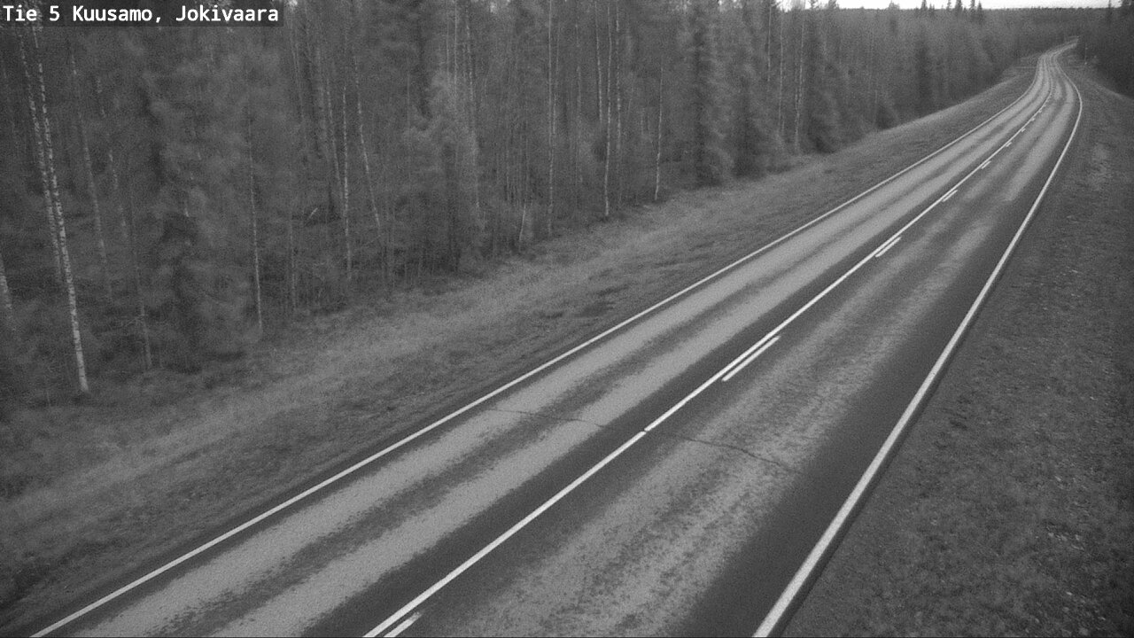 Kelikamerat Kuva Tie 5 Kuusamo, Jokivaara, Kuusamo, Pohjois-Pohjanmaa