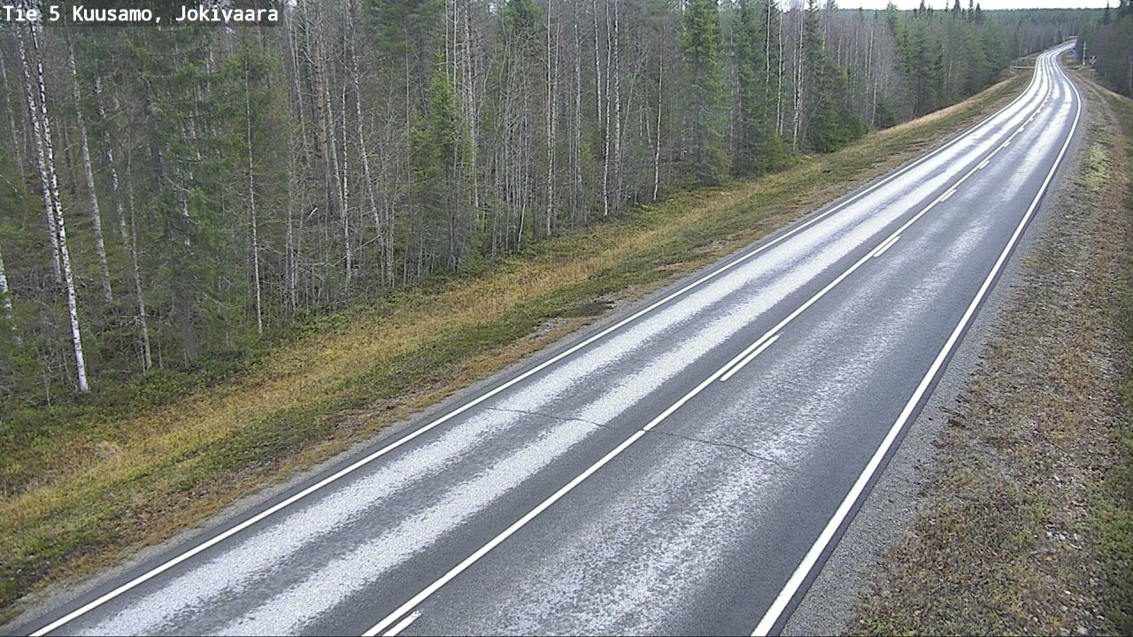 Kelikamerat Kuva Tie 5 Kuusamo, Jokivaara, Kuusamo, Pohjois-Pohjanmaa