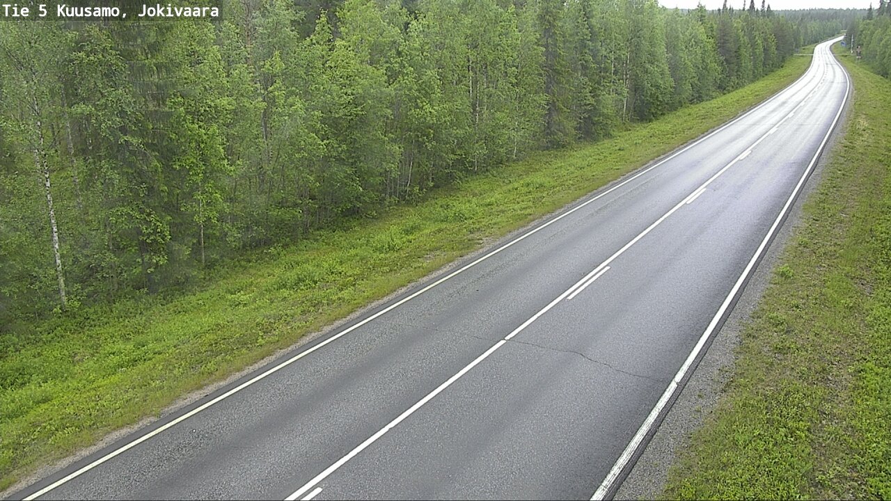 Kelikamerat Kuva Tie 5 Kuusamo, Jokivaara, Kuusamo, Pohjois-Pohjanmaa