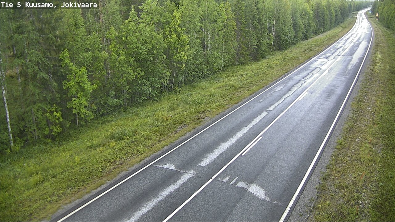 Kelikamerat Kuva Tie 5 Kuusamo, Jokivaara, Kuusamo, Pohjois-Pohjanmaa
