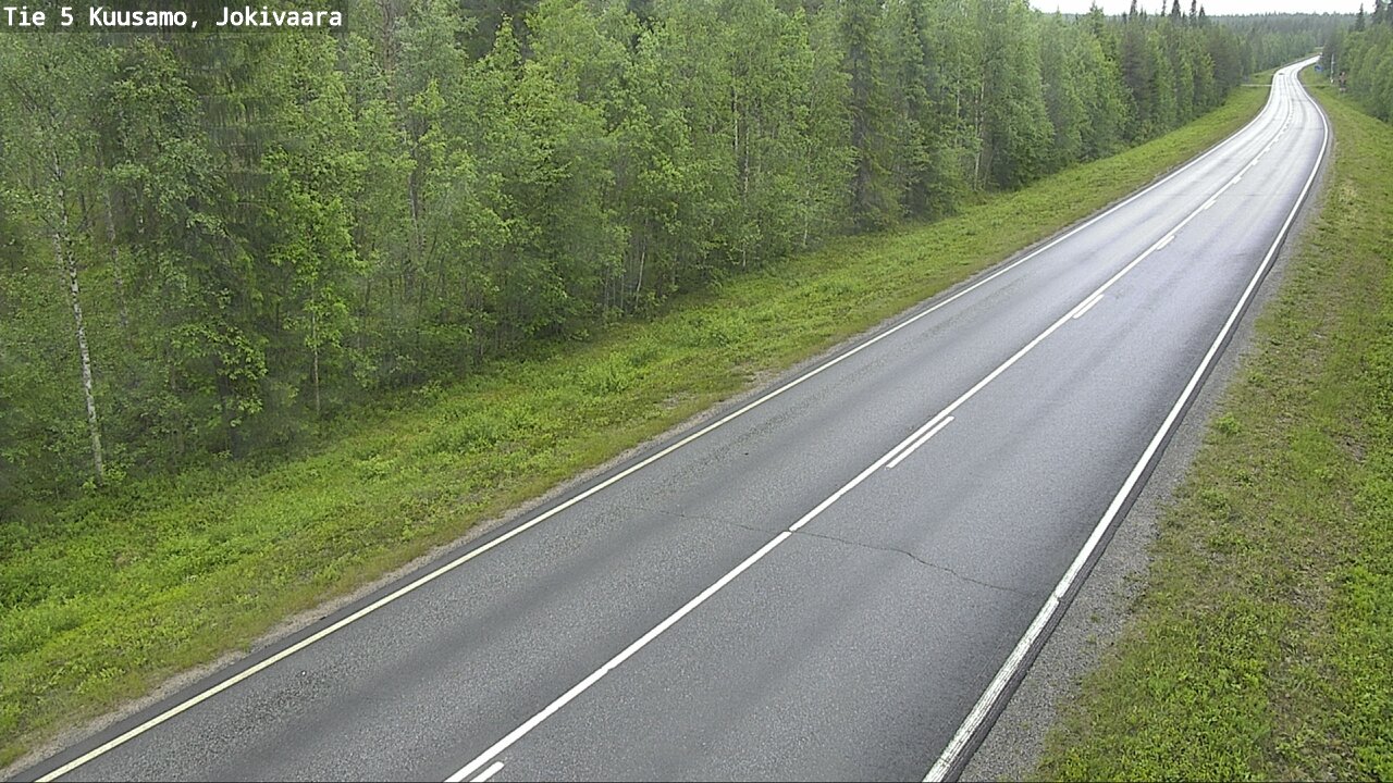 Kelikamerat Kuva Tie 5 Kuusamo, Jokivaara, Kuusamo, Pohjois-Pohjanmaa