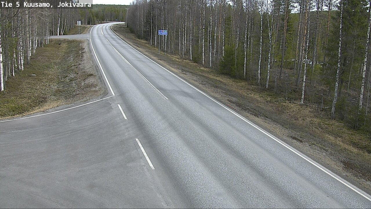 Kelikamerat Kuva Tie 5 Kuusamo, Jokivaara, Kuusamo, Pohjois-Pohjanmaa