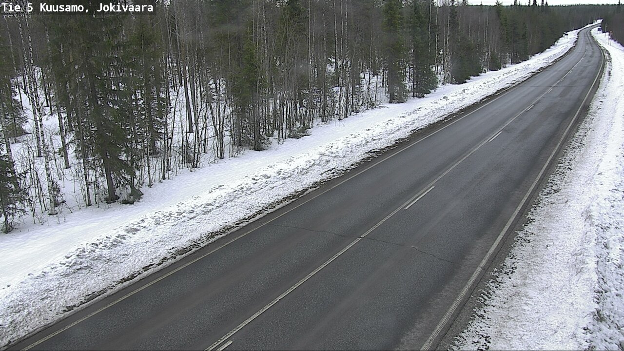 Kelikamerat Kuva Tie 5 Kuusamo, Jokivaara, Kuusamo, Pohjois-Pohjanmaa