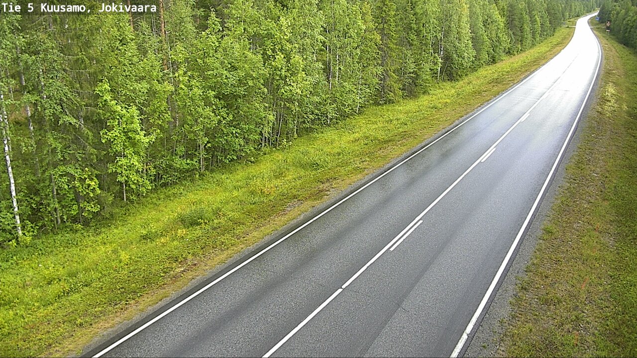 Kelikamerat Kuva Tie 5 Kuusamo, Jokivaara, Kuusamo, Pohjois-Pohjanmaa
