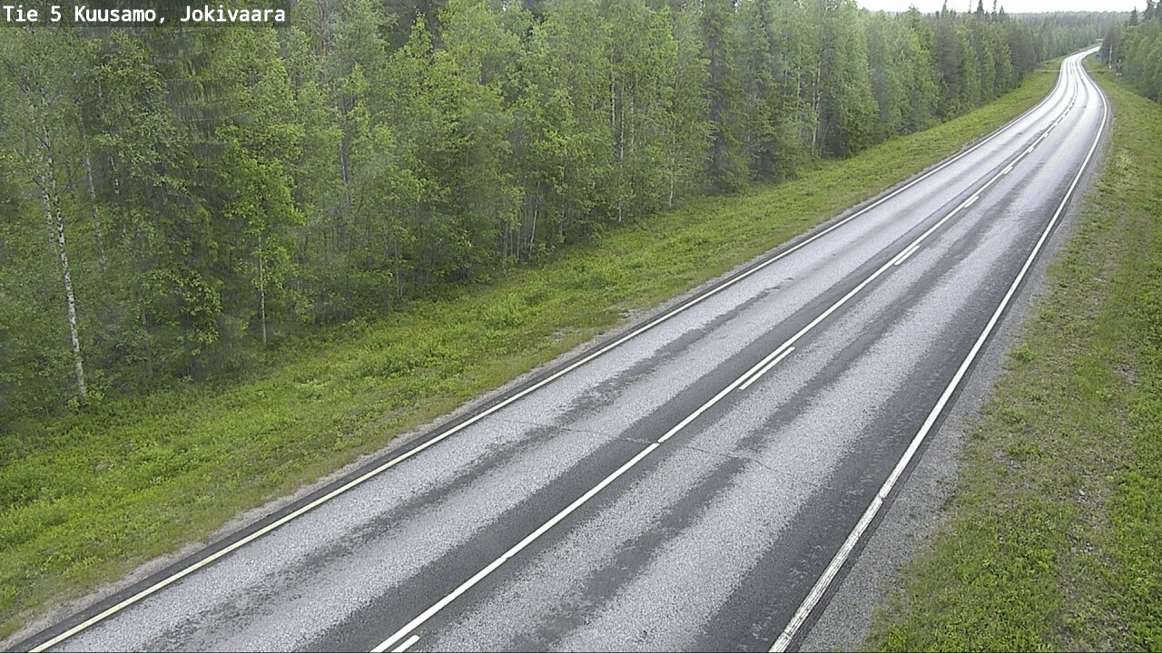 Kelikamerat Kuva Tie 5 Kuusamo, Jokivaara, Kuusamo, Pohjois-Pohjanmaa