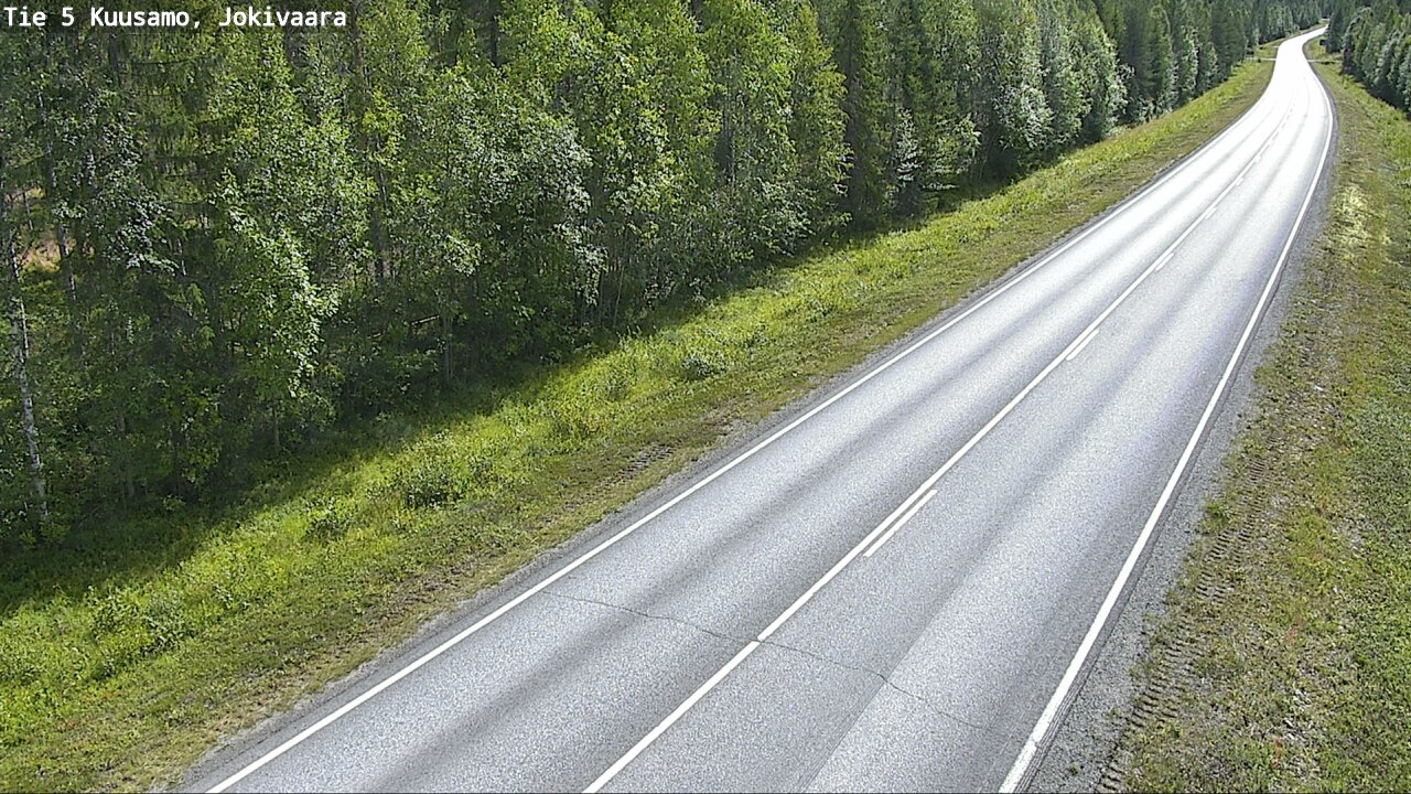 Kelikamerat Kuva Tie 5 Kuusamo, Jokivaara, Kuusamo, Pohjois-Pohjanmaa