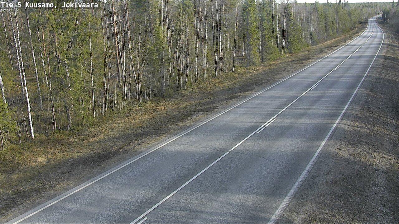 Kelikamerat Kuva Tie 5 Kuusamo, Jokivaara, Kuusamo, Pohjois-Pohjanmaa