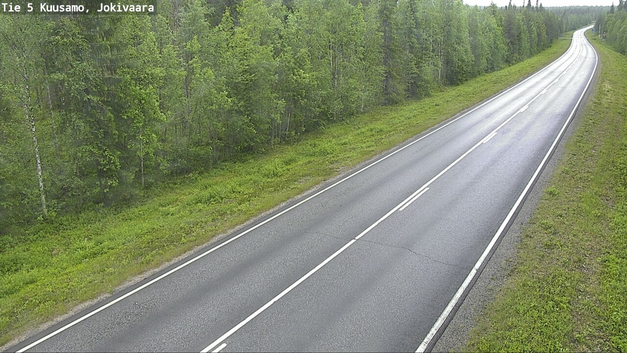 Kelikamerat Kuva Tie 5 Kuusamo, Jokivaara, Kuusamo, Pohjois-Pohjanmaa