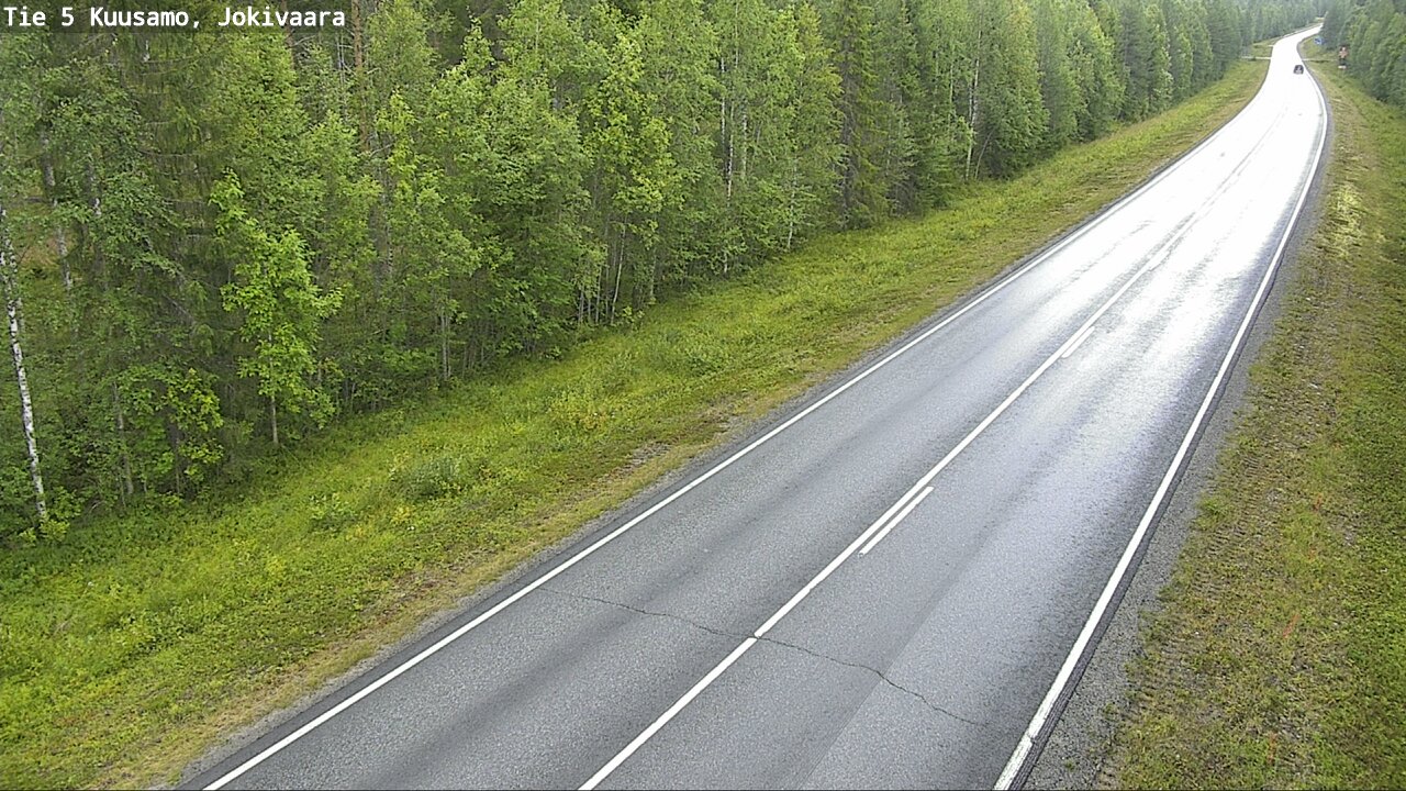 Kelikamerat Kuva Tie 5 Kuusamo, Jokivaara, Kuusamo, Pohjois-Pohjanmaa