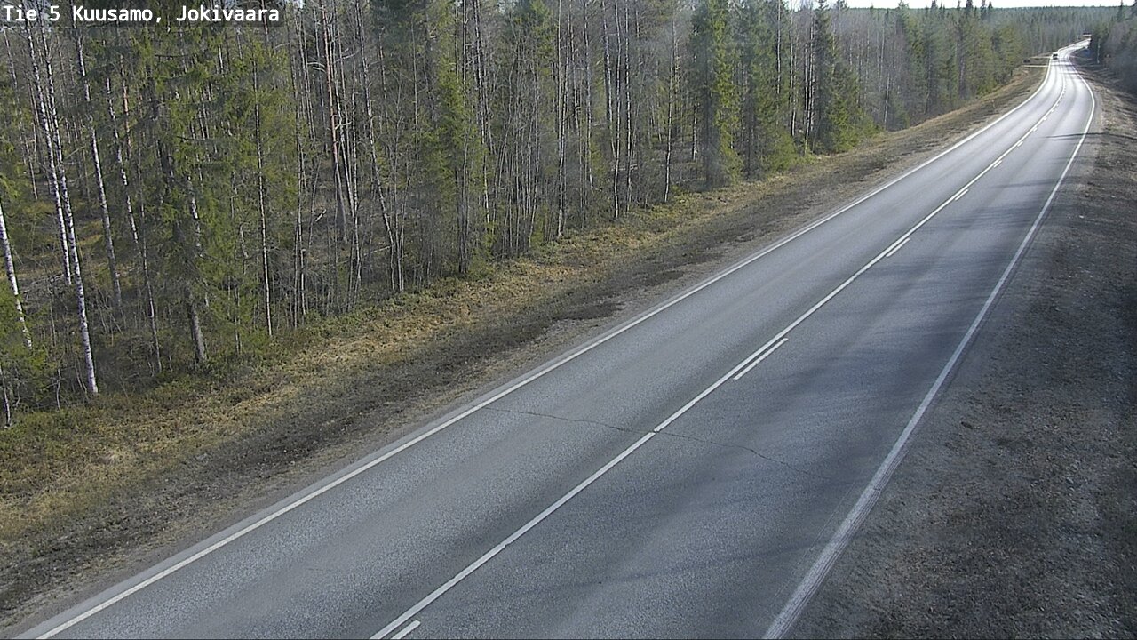 Kelikamerat Kuva Tie 5 Kuusamo, Jokivaara, Kuusamo, Pohjois-Pohjanmaa