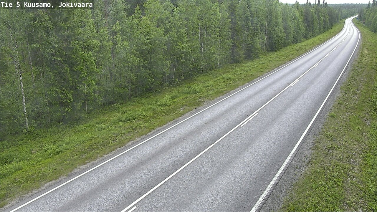 Kelikamerat Kuva Tie 5 Kuusamo, Jokivaara, Kuusamo, Pohjois-Pohjanmaa