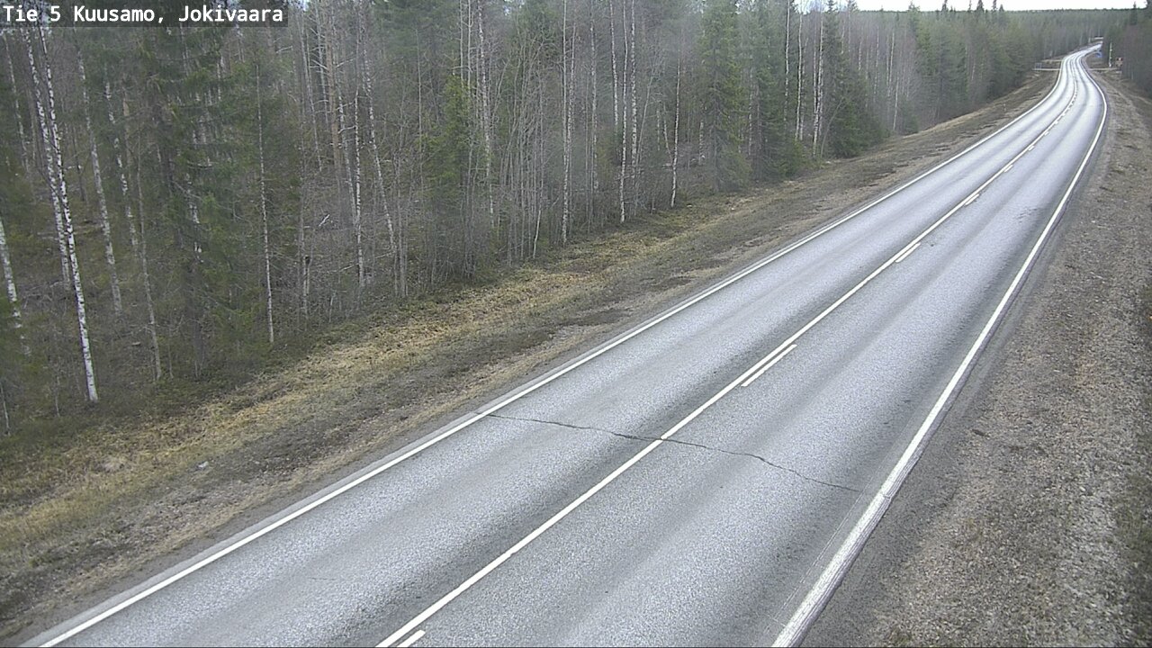 Kelikamerat Kuva Tie 5 Kuusamo, Jokivaara, Kuusamo, Pohjois-Pohjanmaa