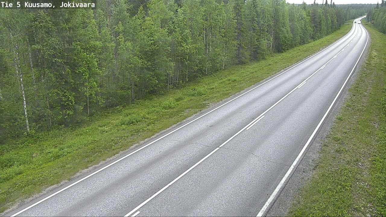 Kelikamerat Kuva Tie 5 Kuusamo, Jokivaara, Kuusamo, Pohjois-Pohjanmaa