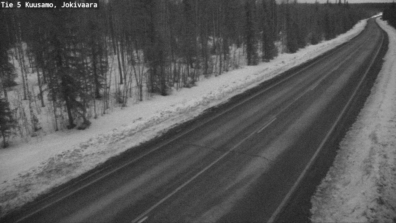 Kelikamerat Kuva Tie 5 Kuusamo, Jokivaara, Kuusamo, Pohjois-Pohjanmaa