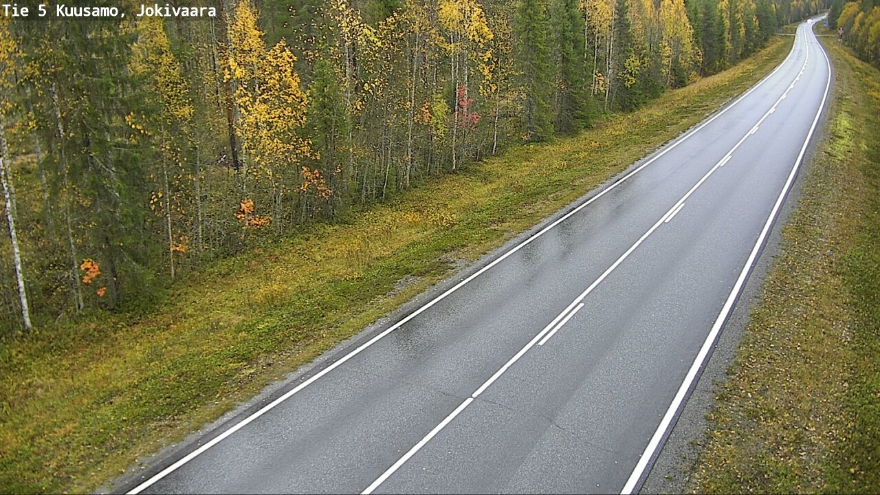 Kelikamerat Kuva Tie 5 Kuusamo, Jokivaara, Kuusamo, Pohjois-Pohjanmaa