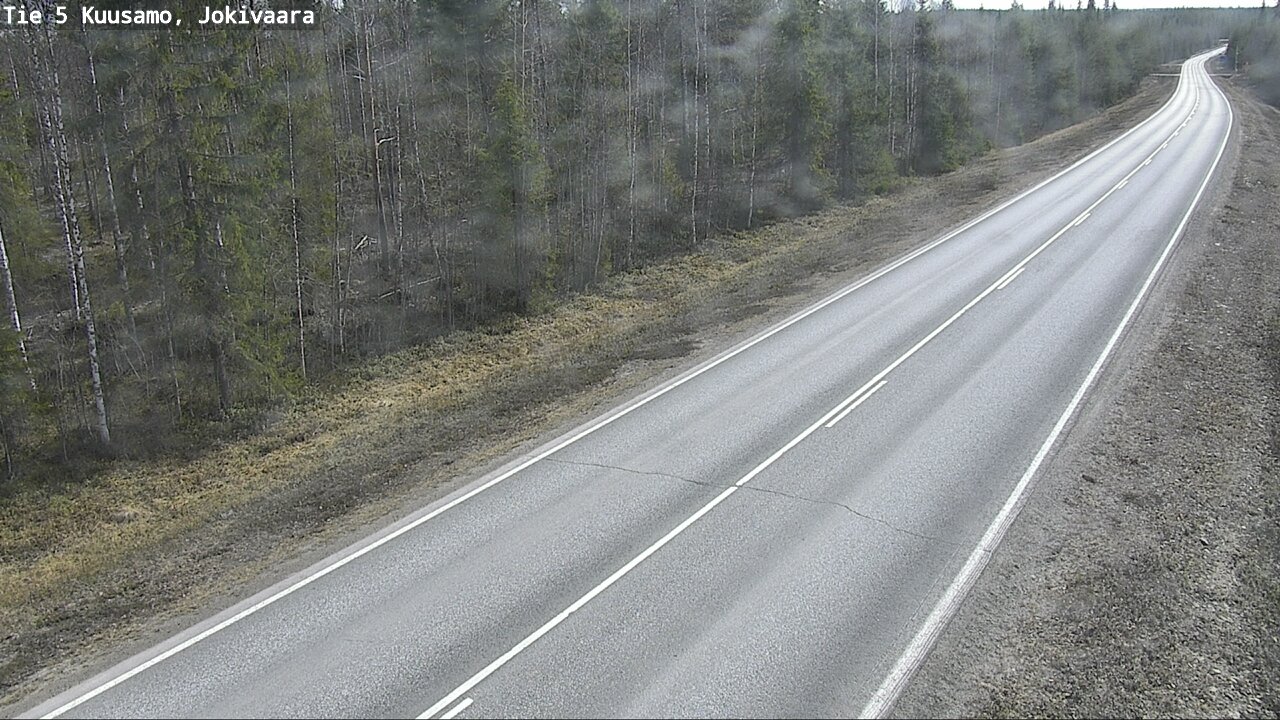 Kelikamerat Kuva Tie 5 Kuusamo, Jokivaara, Kuusamo, Pohjois-Pohjanmaa