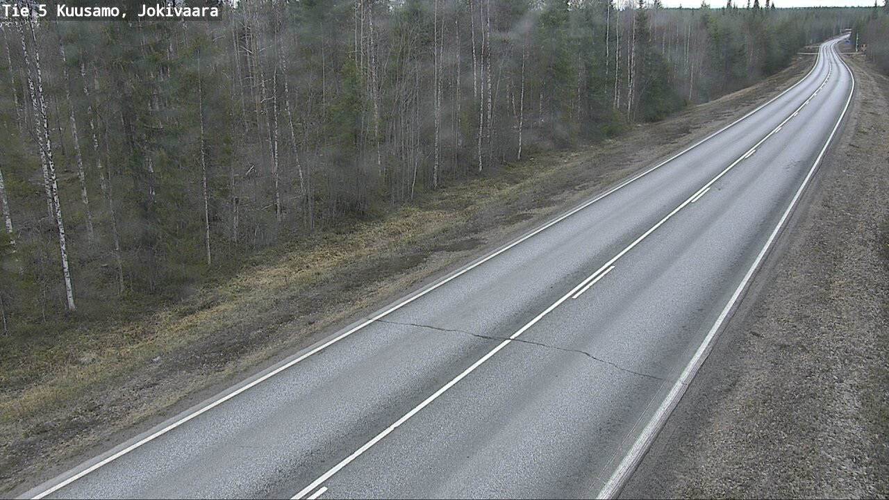 Kelikamerat Kuva Tie 5 Kuusamo, Jokivaara, Kuusamo, Pohjois-Pohjanmaa