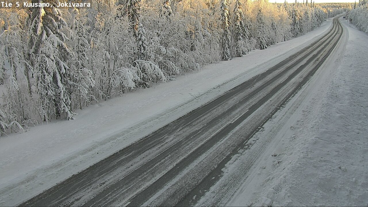 Kelikamerat Kuva Tie 5 Kuusamo, Jokivaara, Kuusamo, Pohjois-Pohjanmaa